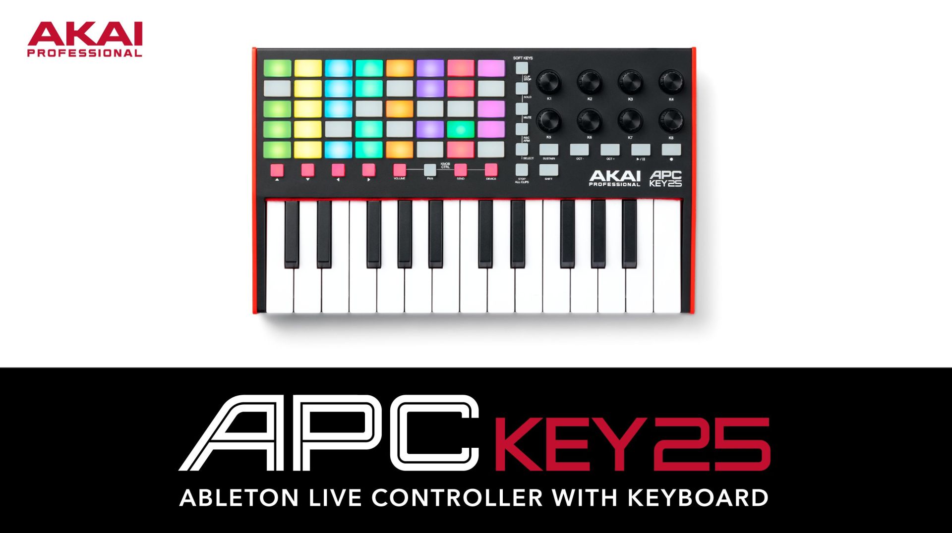 AKAI APC Key 25 MK2 | Ableton Live コントロールに対応する、多機能