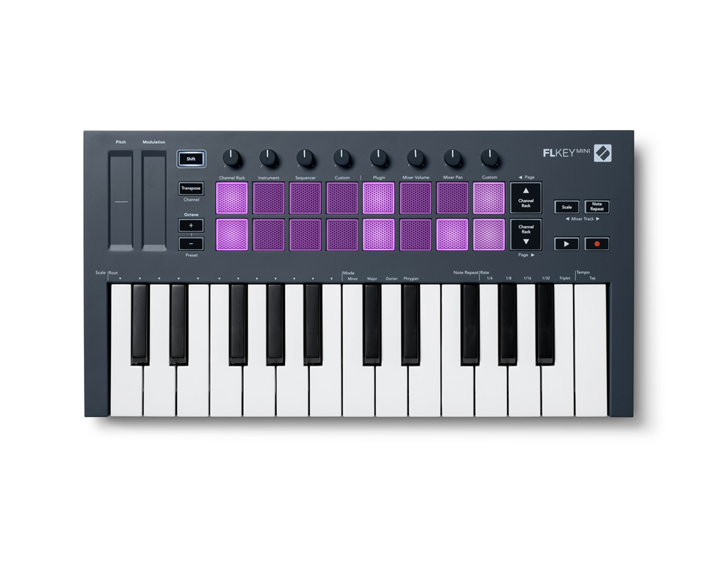 Novation FLkey 37 / FLkey Mini | 「FL Studio」のワークフロー対応に