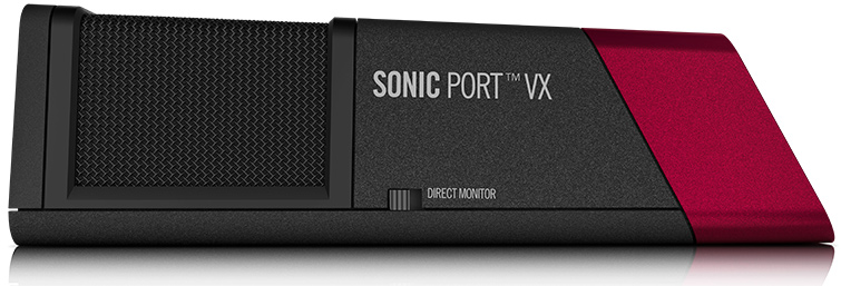 Line6 SONIC PORT VX発表！モノラル切替可能なマッチドステレオマイク