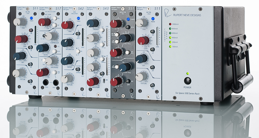Rupert Neve Designs R6 発表！6スロットの500 シリーズ・ラック