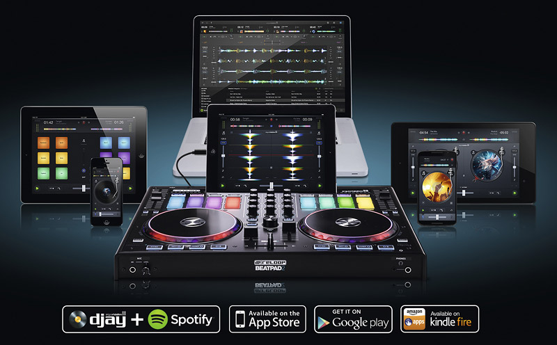 Reloop BeatPad 2 発売！ iOS / Android に対応しマルチカラーパッド
