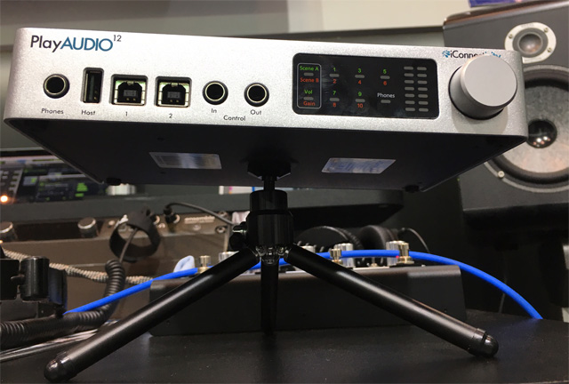 iConnectivity PlayAUDIO12 発表！ライブ/ステージ専用オーディオ