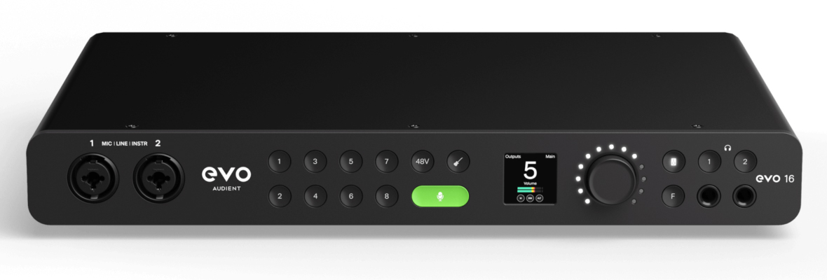 audient EVO16 | 優れた操作性！まさに「スマート」なオーディオ