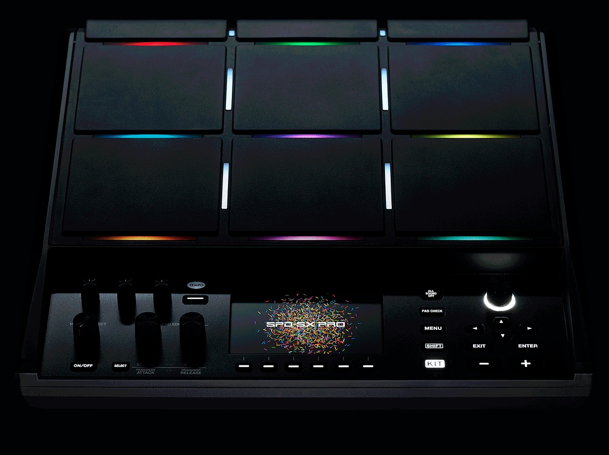 新製品:サンプリングパッド】Roland SPD-SX PRO｜プロのステージでの