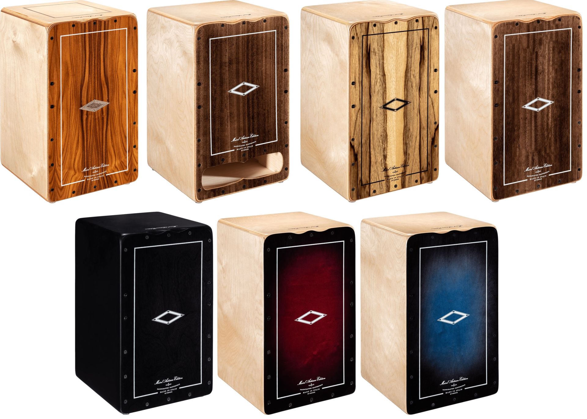 カホン ハンドメイド カホン オーガニックビート 7 LiME Cajon