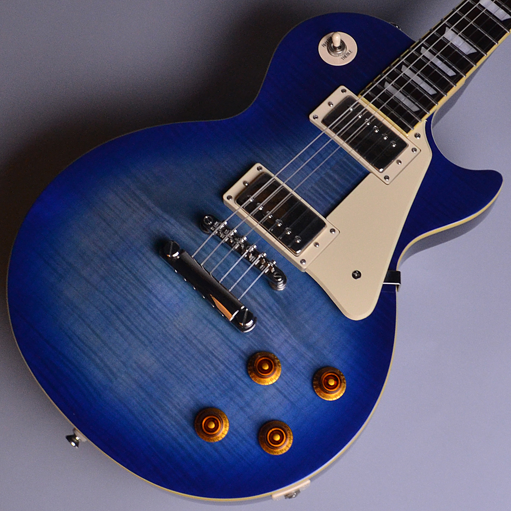 入荷情報】Epiphone – Les Paul Standard Plus Top Pro Trans Blue (TB