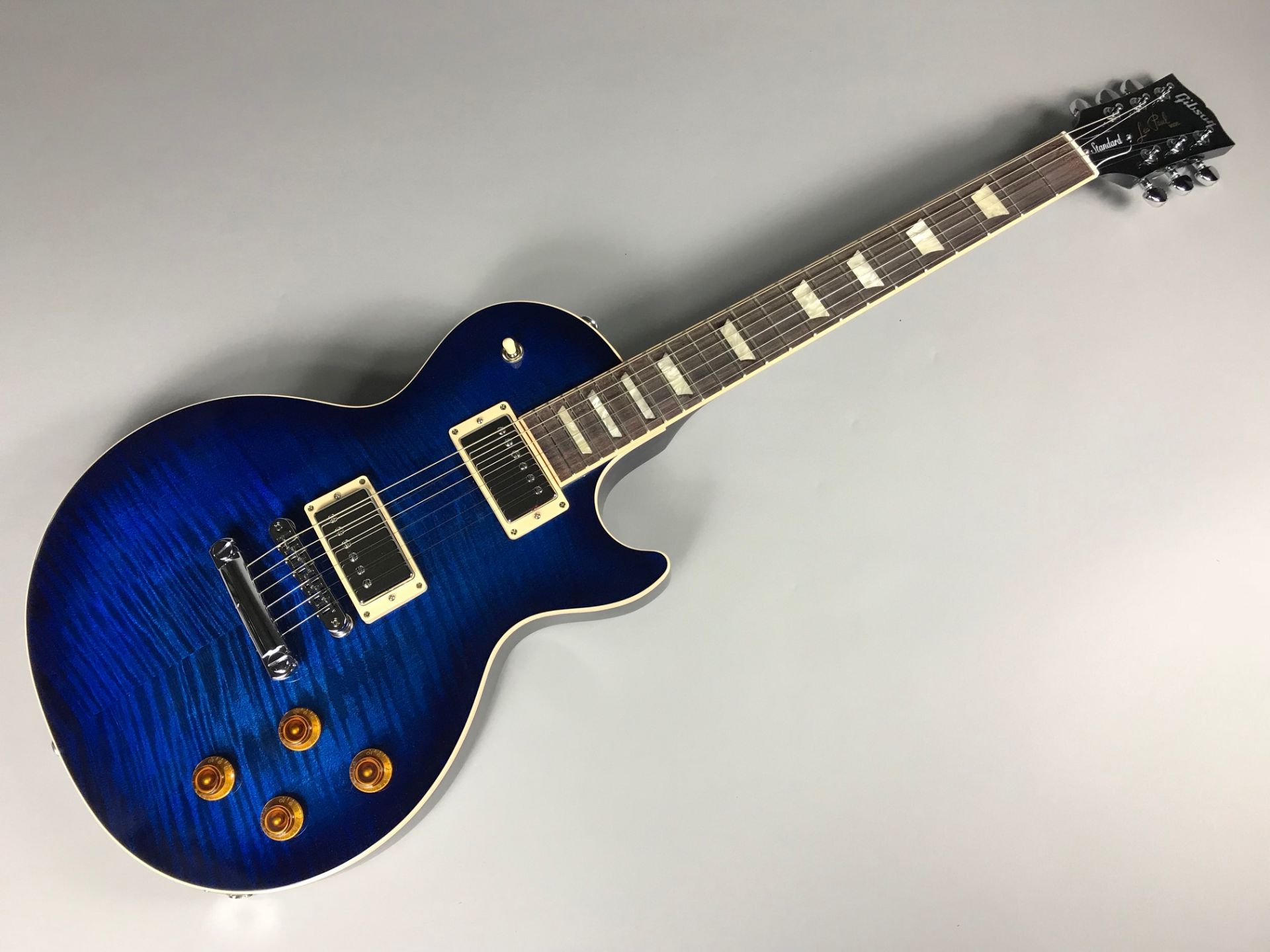 レスポール ブルー