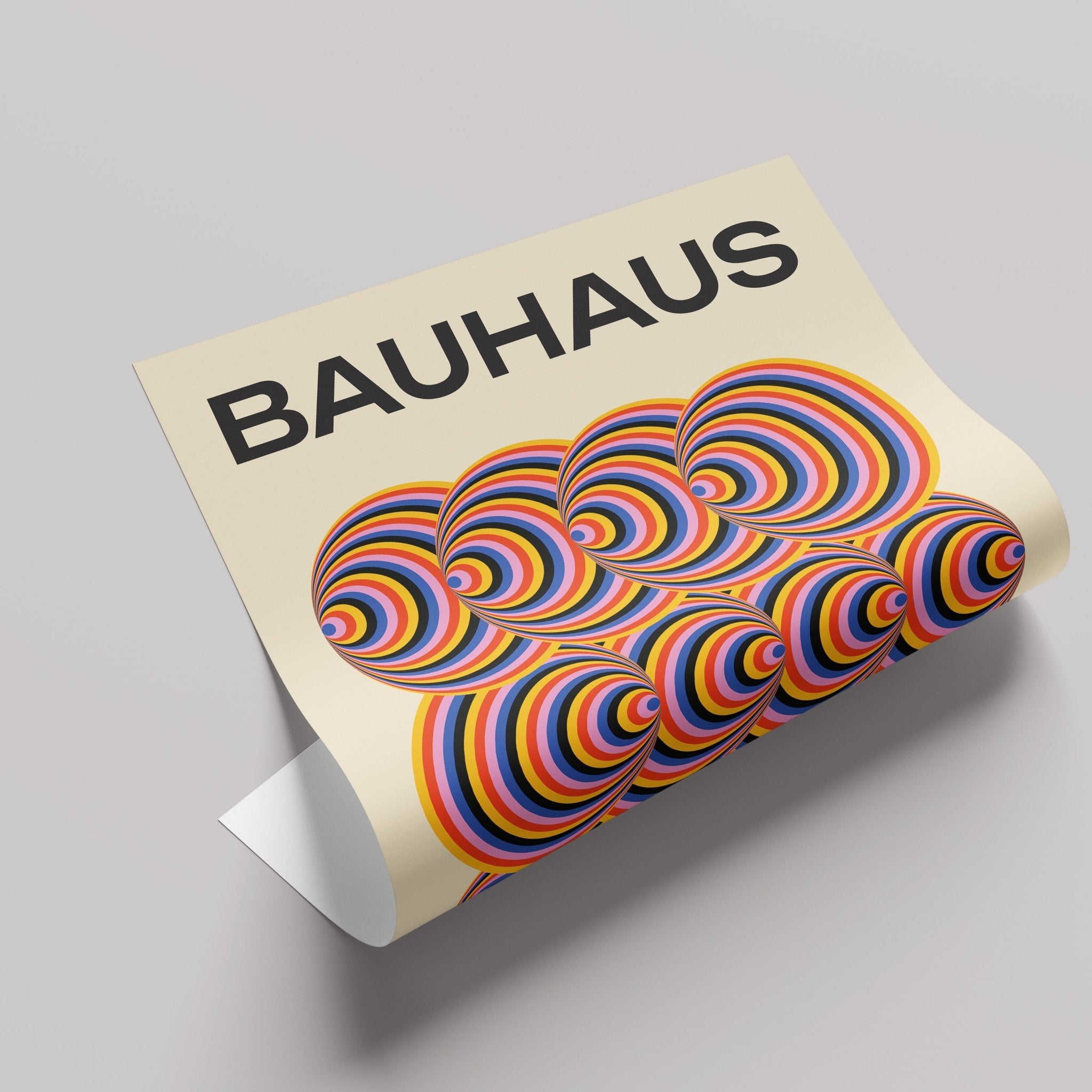 バウハウス1923デザインポスター – Ink Jp