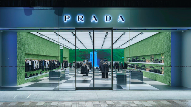 Prada launches new store in Tokyo's Shibuya district - Inside