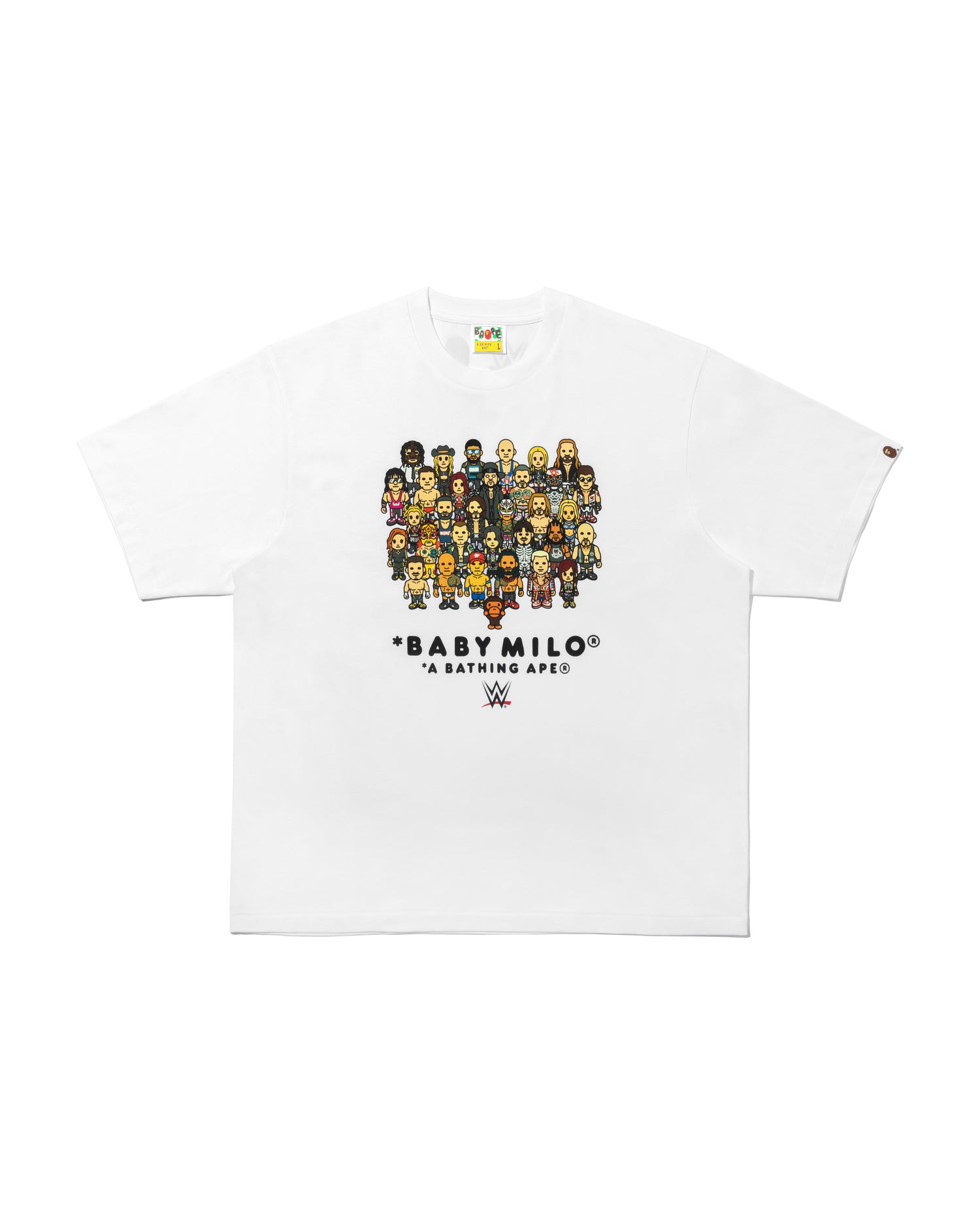 A BATHING APE® BAPE X WWE Wrestlers Baby Milo Relaxed Fit Tee