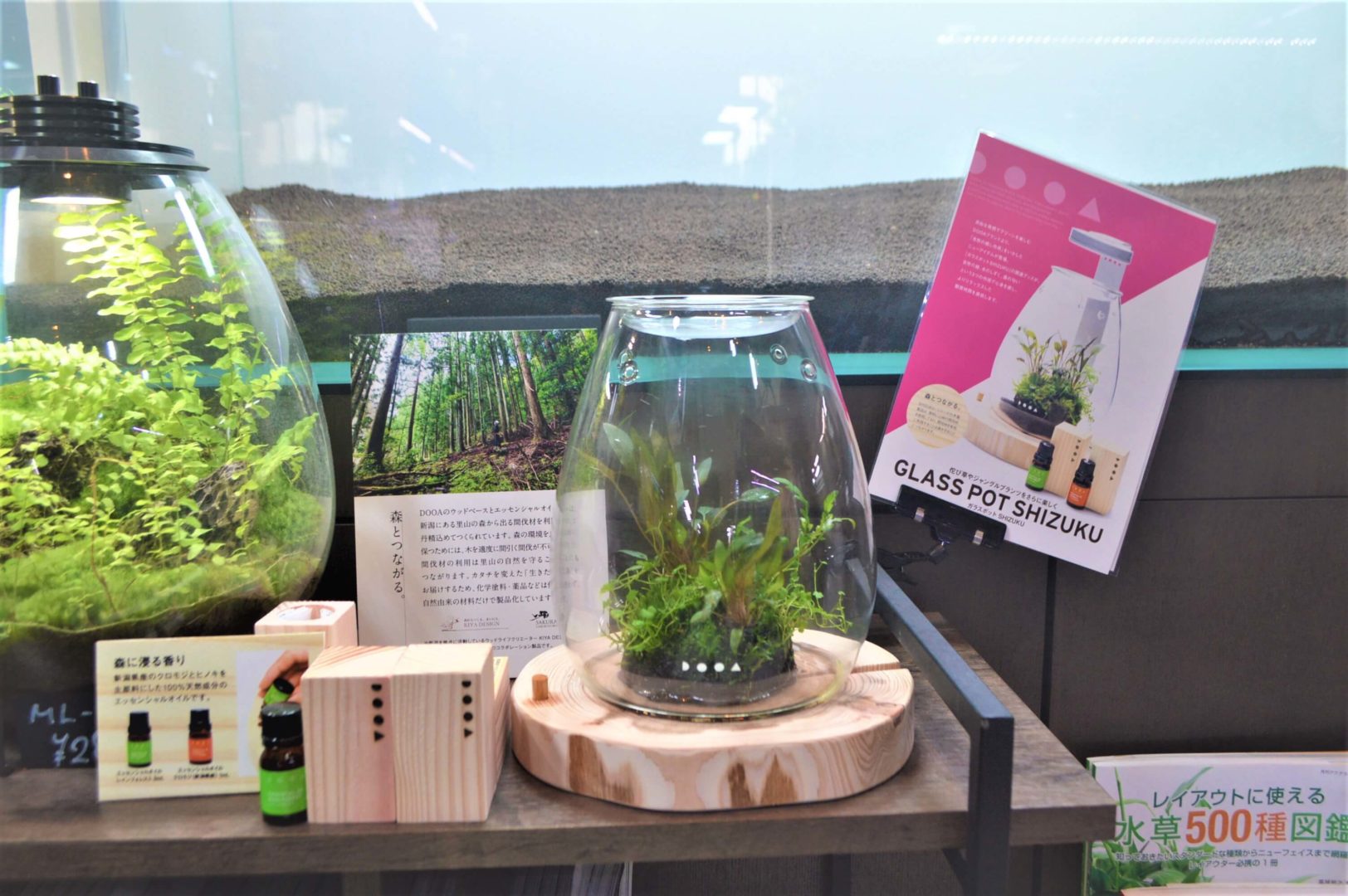 DOOA ガラスポット SHIZUKU セット DOOA GLASS POT SHIZUKU | アクア