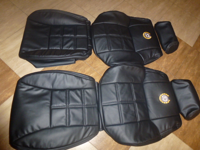 1984-1989 NISSAN 300ZX 50th AE GENUINE LEATHER SEAT COVERS