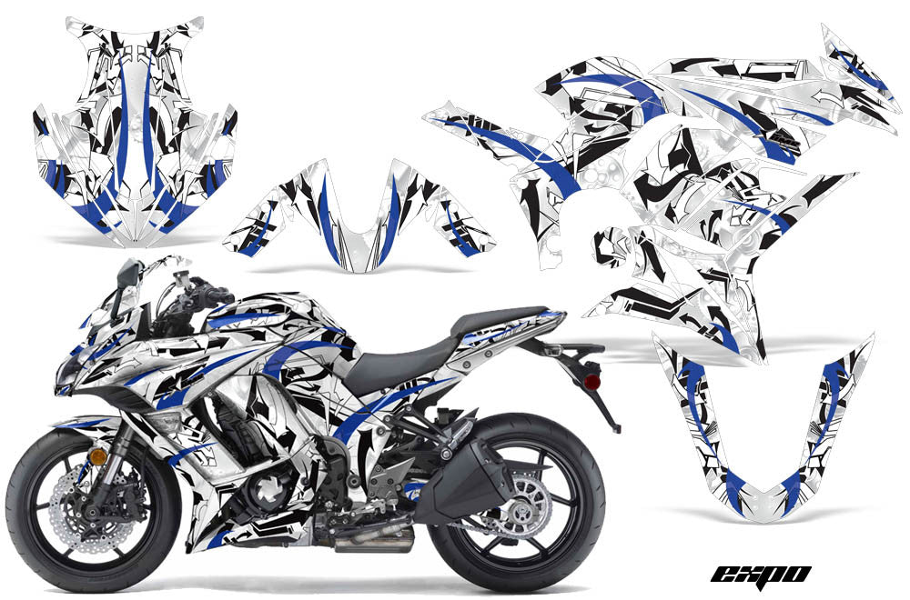 絵画 flk041101 Kawasaki Ninja ZX1000 Graphics '10-'13 - Invision