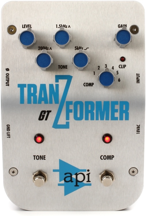 API TranZformer GT Transformer/Compressor/EQ Pedal - Music