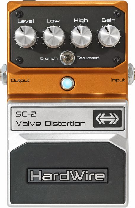 DigiTech HardWire Series SC-2 Valve Distortion Guitar Effects