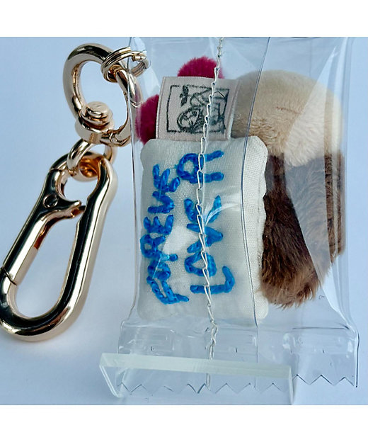 チョコレートベイビーズ キーホルダー 青文字 FOREVER LOVE