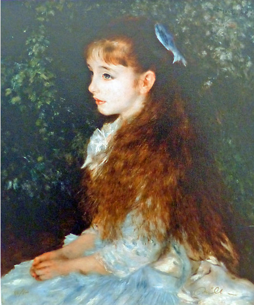 イレーヌ・カーン・ダンヴェール嬢(可愛いイレーヌ) 複製 オーギュスト