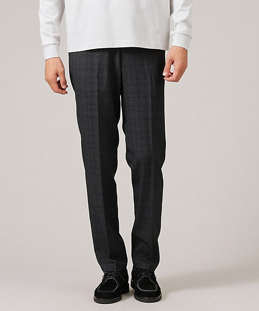 ストレッチ グレンチェック パンツ（2002276349） | TAKEO