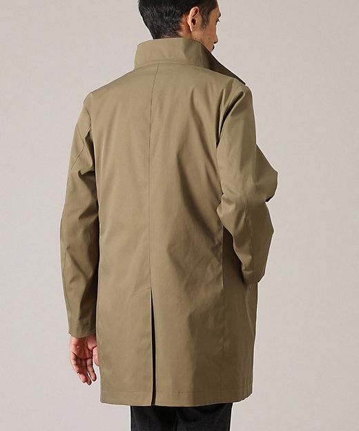 ライナー付】ツイルストレッチ ステンカラーコート