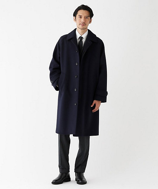 THE FLAGSHIP】ウールカシミヤ ダブルフェイス ビーバー