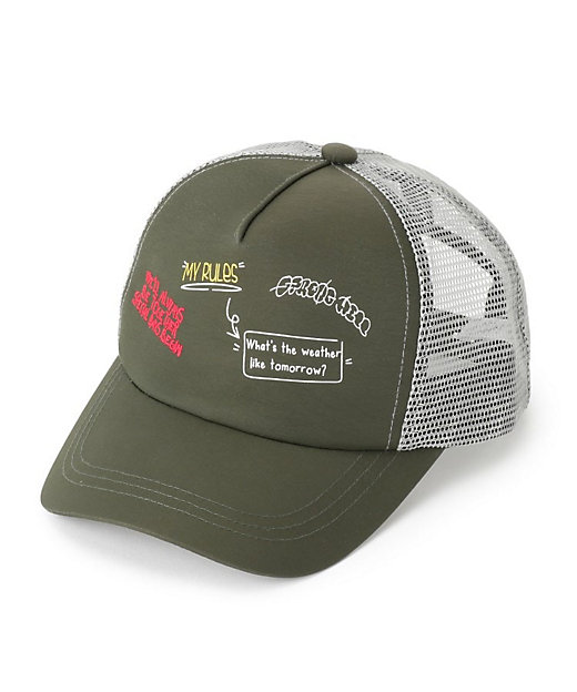 xizleメッシュキャップ xizle メッシュキャップ TRUCKER HAT (L!FE