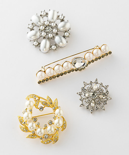 Rene ビジュー ブローチ Rene ビジュー ブローチ