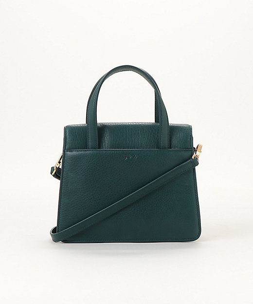 レザー2wayハンドバッグ ”miyuki ” RAS32B－01