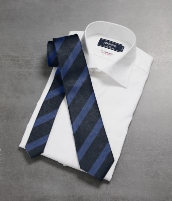 インディゴカラー ストライプ ネクタイ（202615908071