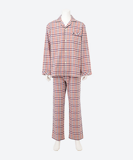 パジャマ ハイヒートネルBBチェック 0126034706 | Brooks