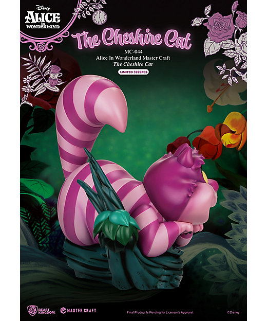 ☆＜マスタークラフト＞『ふしぎの国のアリス』チェシャ猫【ディズニー