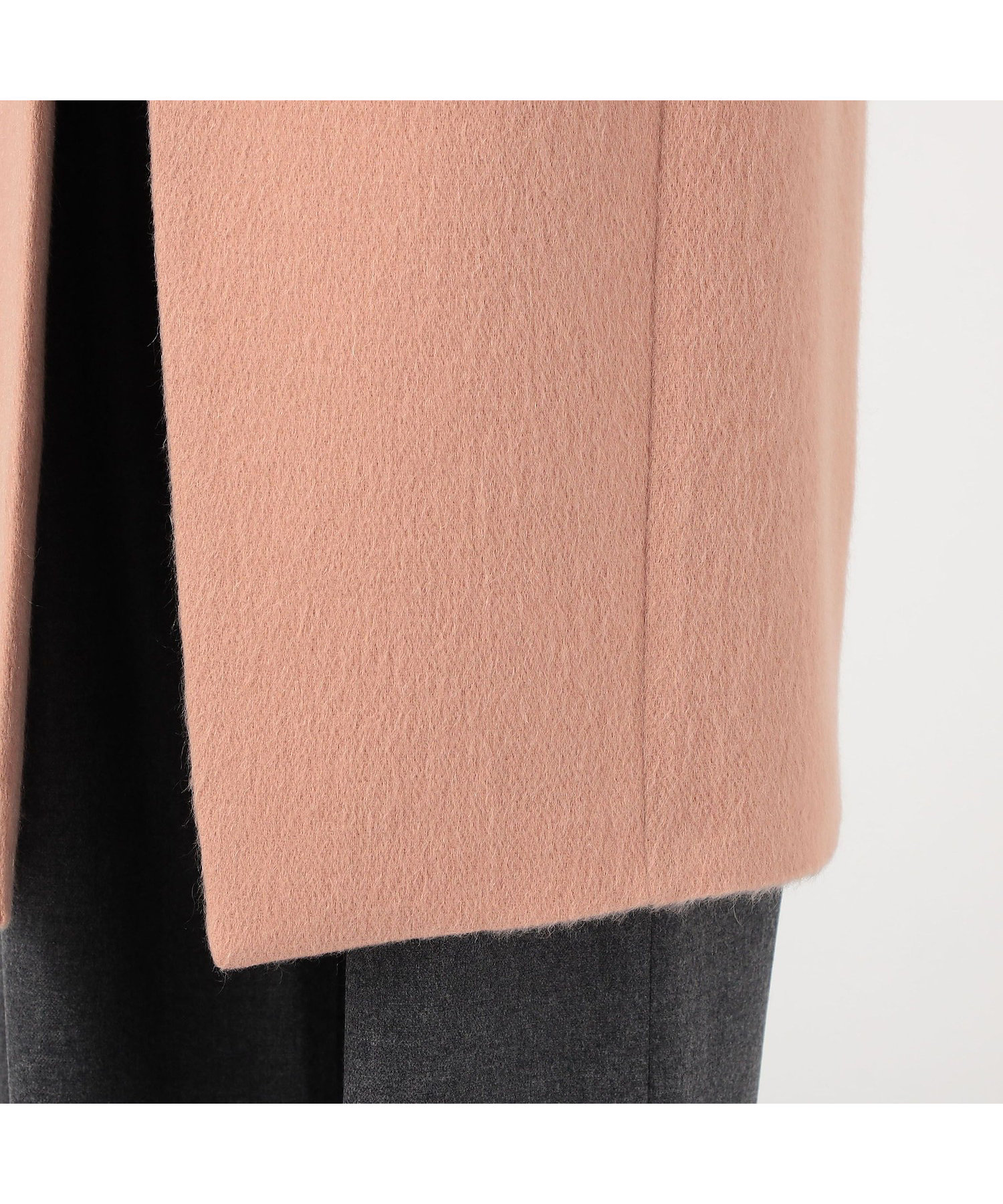 キッドモヘヤミニシャギー チェスターコート | maison TOMORROWLAND