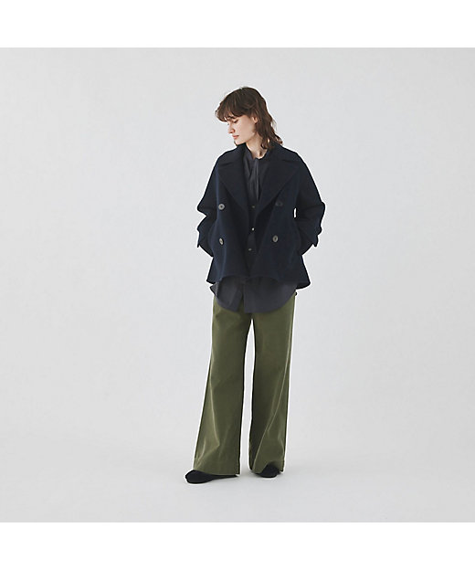 ウールカシミヤダブルフェイス Pコート | GALERIE VIE (Women