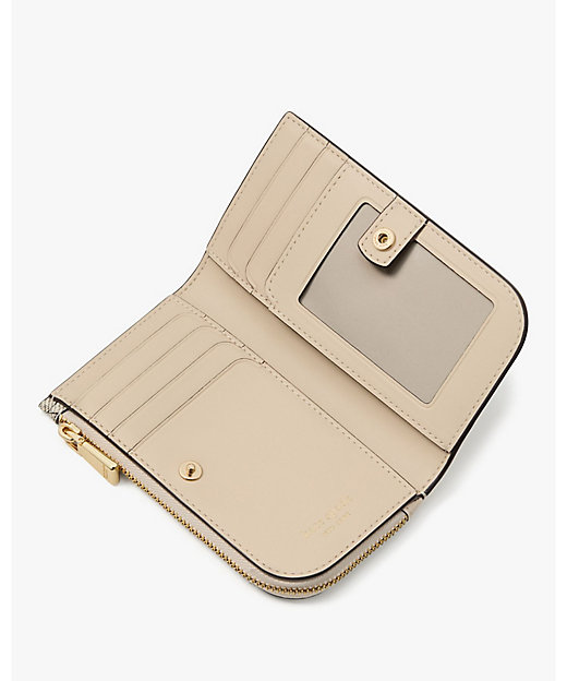 スペード フラワー スモール スリム バイフォールド ウォレット | KATE