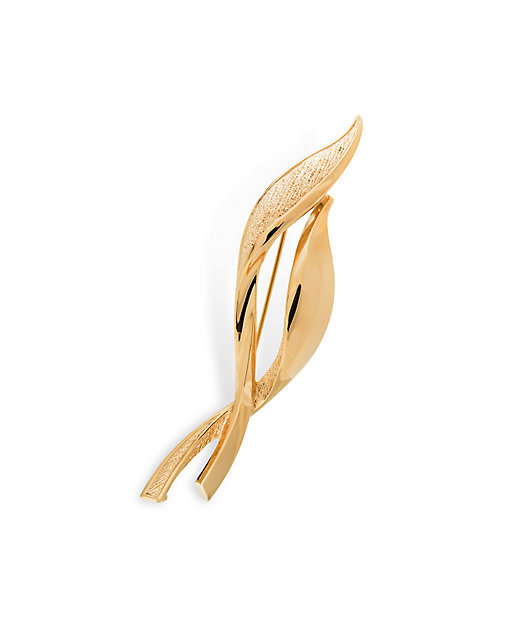 Leaf ブローチ ゴールド | Grosse(Women)/グロッセ | 三越伊勢丹