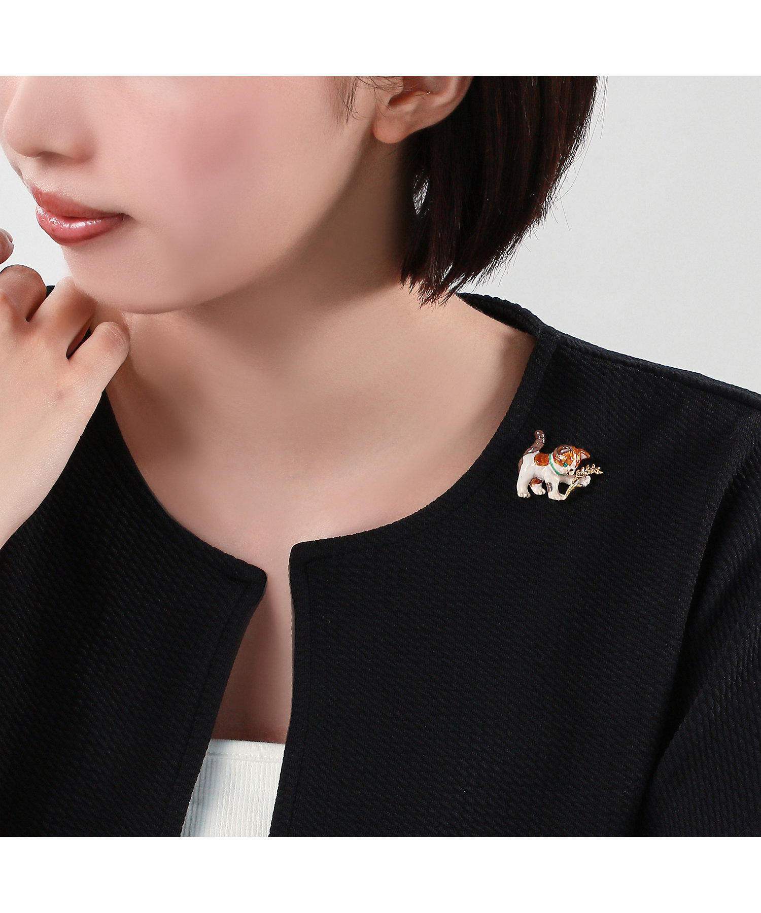 ブローチ・ハンカチセット フェイラーコラボレーション