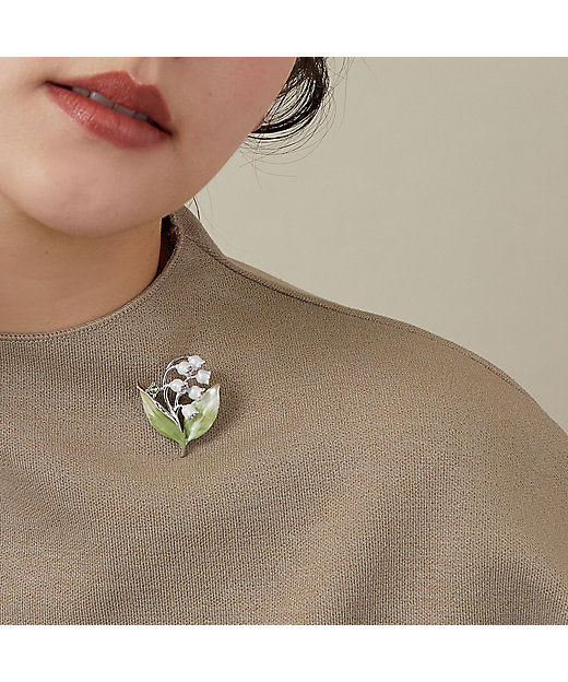 すずらん ブローチ VBRV8033 UW | VENDOME BOUTIQUE (Women