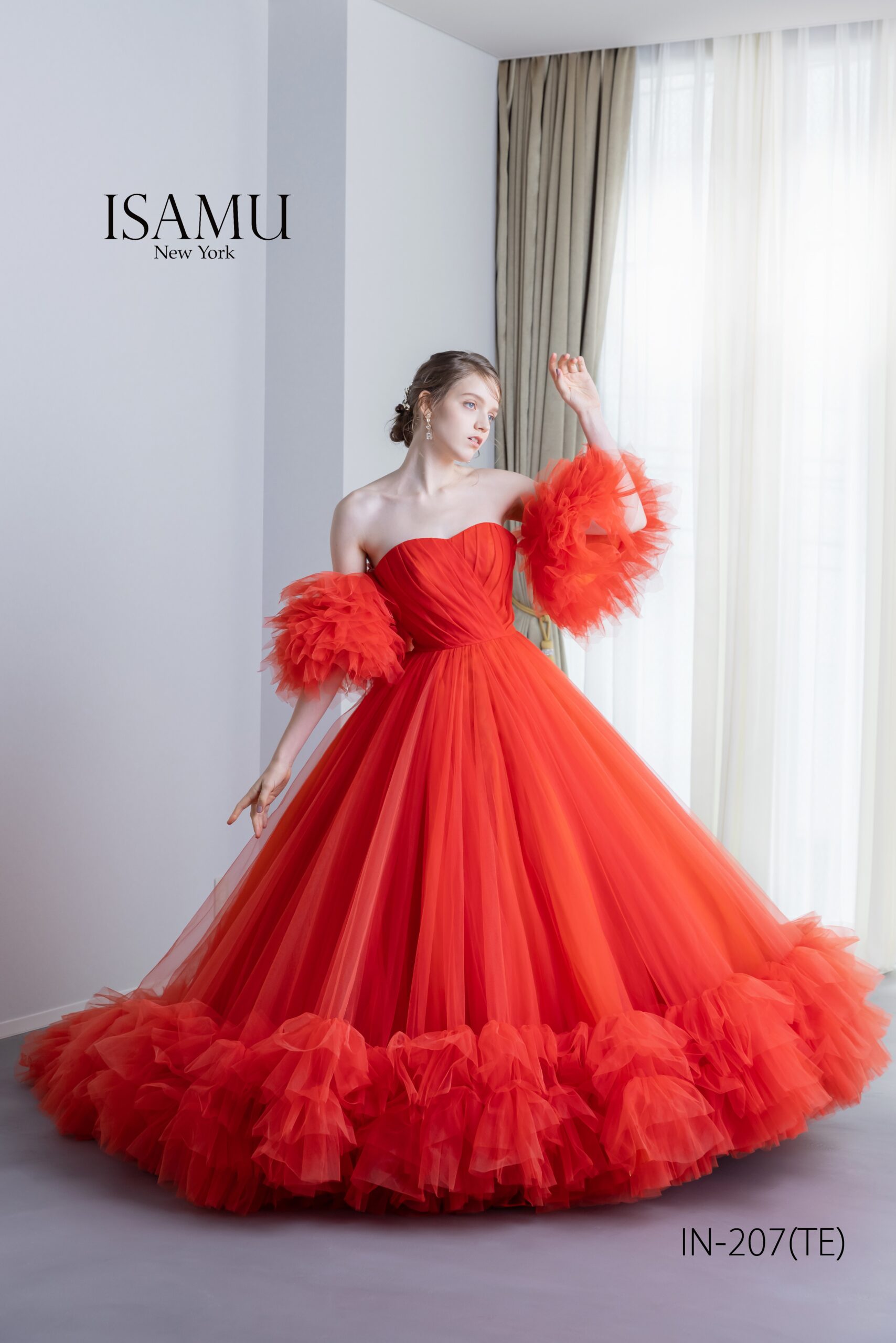IN-207(TE) カラードレス｜ISAMU MORITA