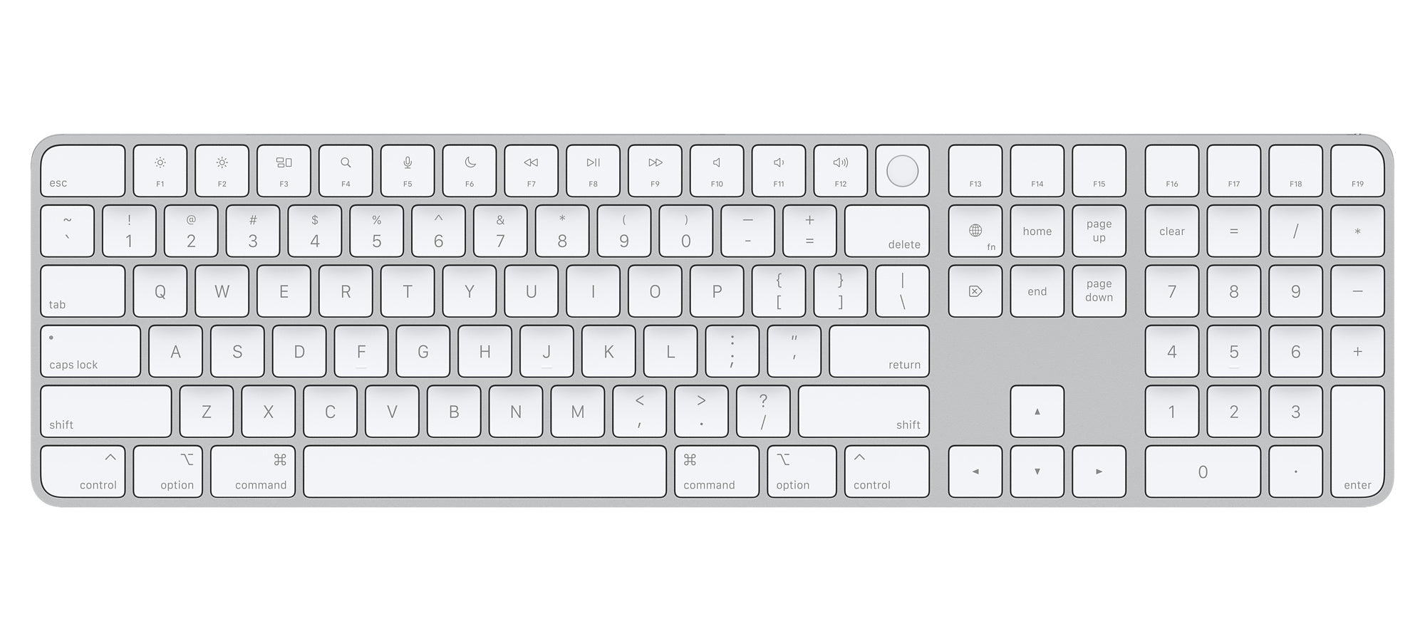 Magic Keyboard with Touch ID - Apple Silicon - British English