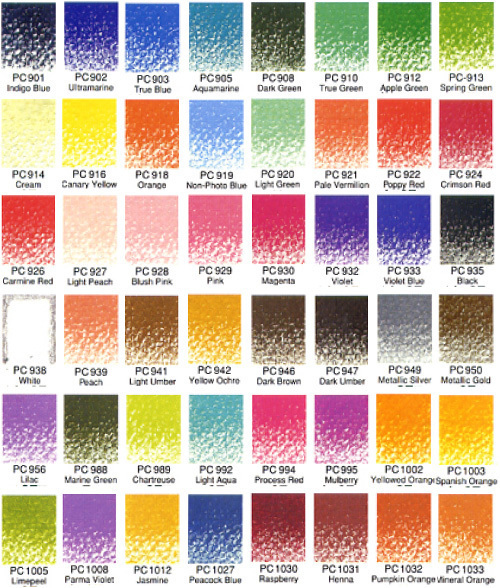 サンフォード 色鉛筆 カリスマカラー 72色セット