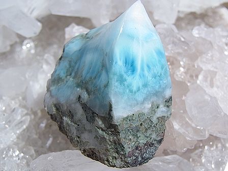 ラリマー 原石（大サイズ） ☆ 美しい青い山