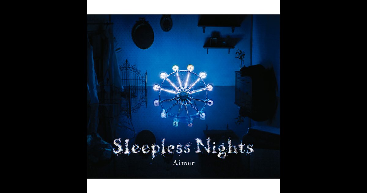Aimer Sleepless Nights ポスター Aimer Sleepless Nights 片面印刷 B2