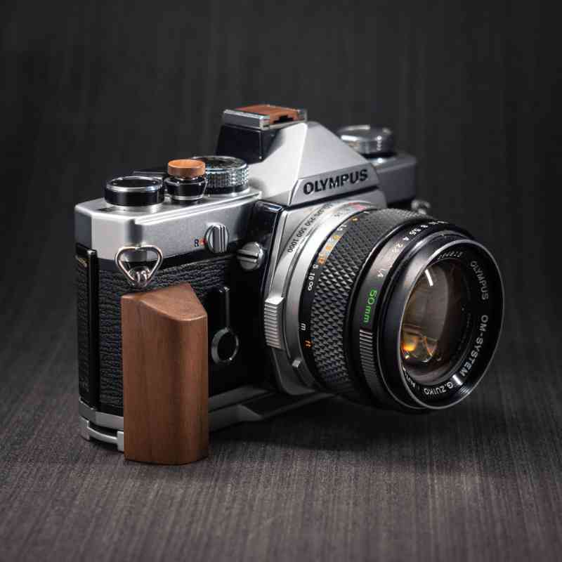 フィルム オリンパス OM1 グリップウッド (OM2 OM3Ti)