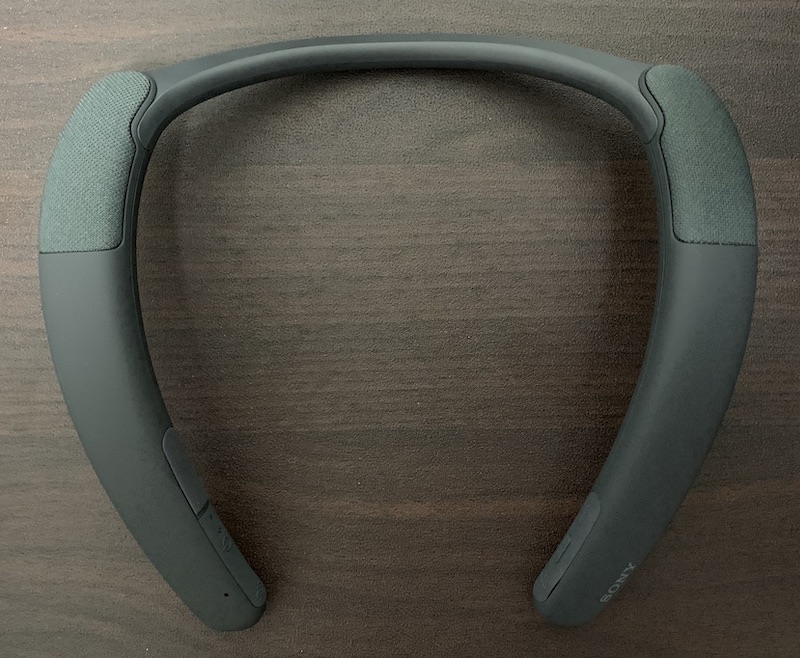 ほぼ未使用】SONY SRS-NB10/HCネックスピーカー チャコールグレー