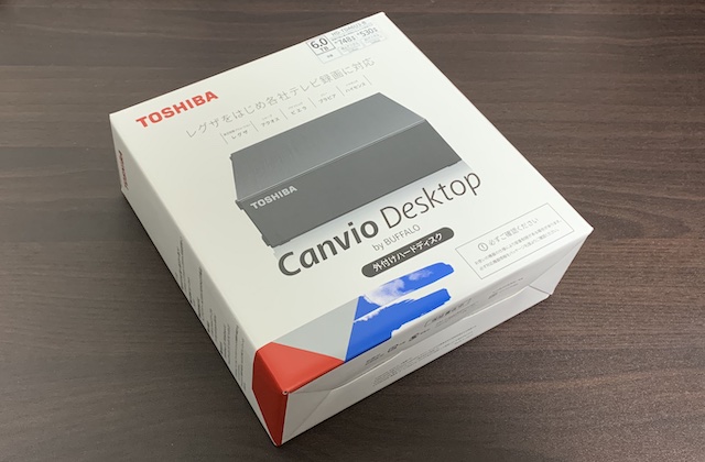 バッファロー (TOSIHBA) の6TB外付けHDD「HD-TDA6U3-B」をレビュー