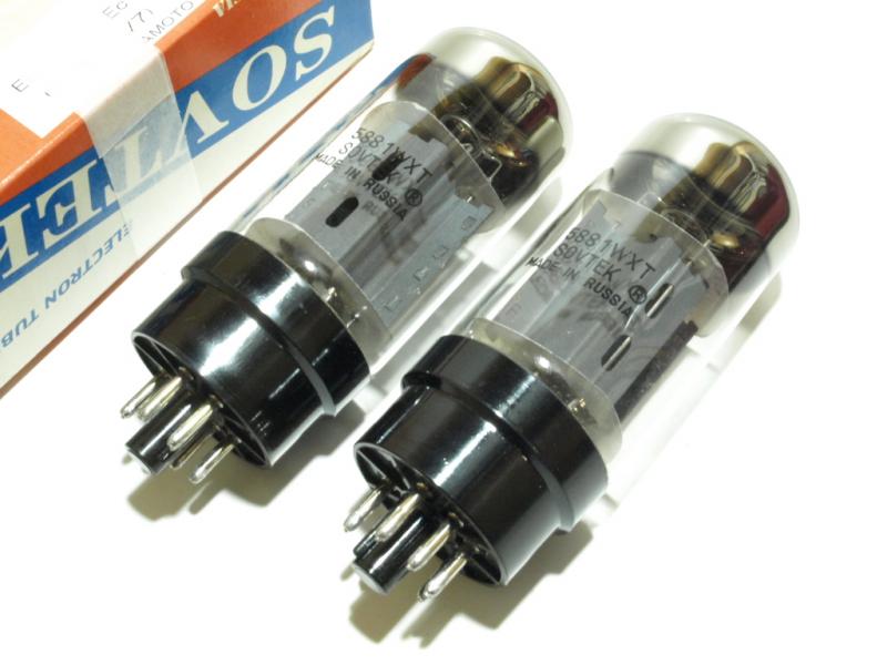 真空管 5881/6L6WGC 出力管 Sovtek製品 4本 [未使用] 【公式通販】