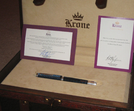高級万年筆～クローネ Krone - いわの美術のお役立ち情報