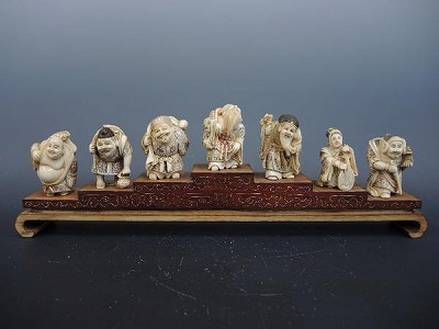象牙の七福神】象牙・犀角・珊瑚・翡翠の買取実績一覧 - いわの美術