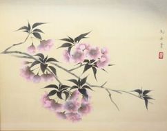 新発売】 速水御舟：夜桜 : クラシック音楽とアート 版画 - 版画