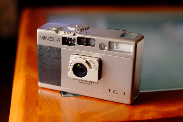 MINOLTA ミノルタ TC-1 コンパクト フィルムカメラ レトロ ミノルタ TC