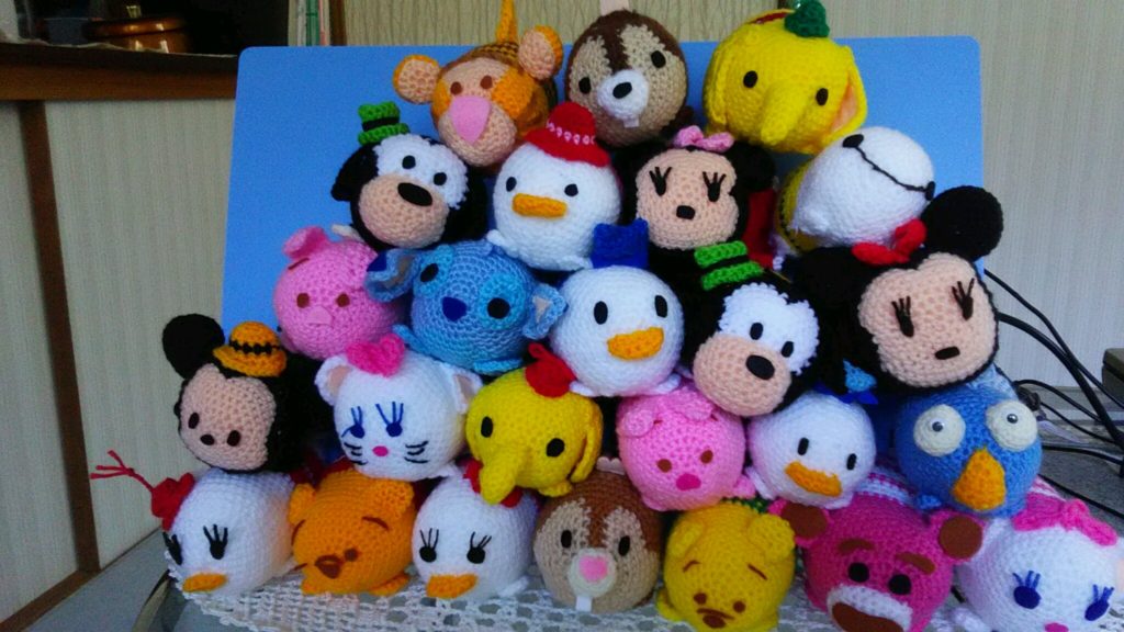 ディズニーツムツム編みぐるみ一覧